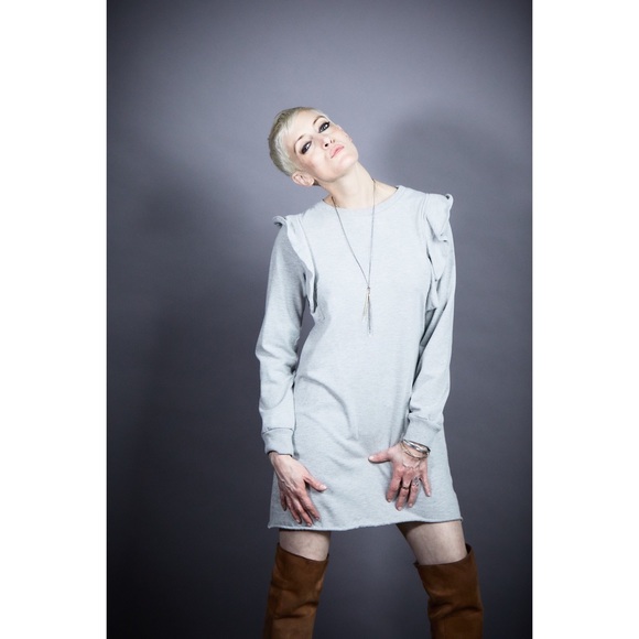 no tag Dresses & Skirts - Fabulous Festival Wear,  Sweatshirt Dress🎉